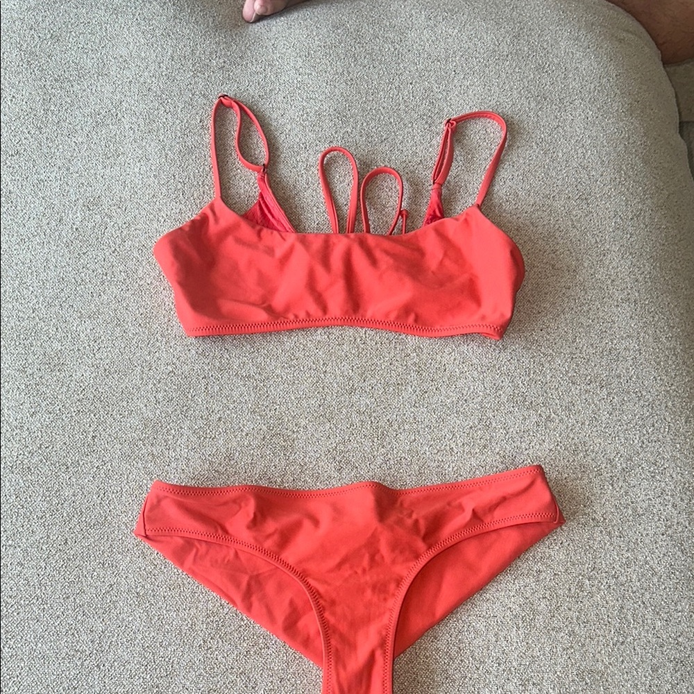 Billabong Vibrant Red Bikini Set - image 1